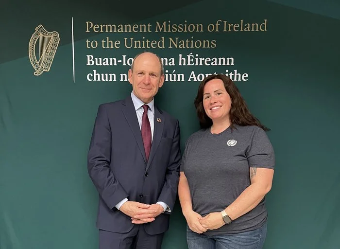 UNA-NYC Hosts Annual Meeting with Ireland’s Ambassador Fergal Mythen