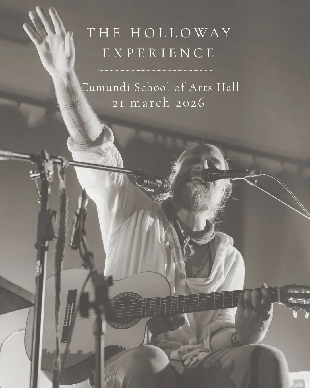 very excited to announce a special one off concert in the sunshine coast very soon.. Eumundi, 21 March 🫶🏽

see you sooooooon ! ✨🪷

link in bio x