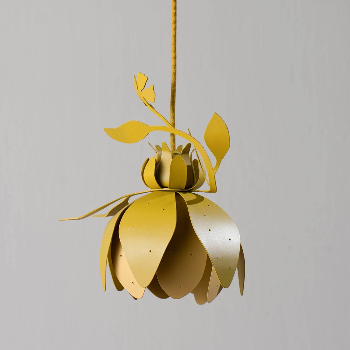 Porta Romana - Botanica Pendant Light in Harvest with Yolk