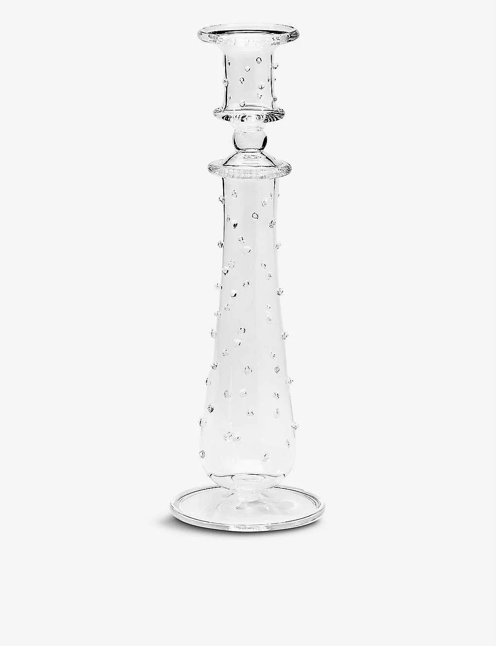 ANNA + NINA – Diona Glass Candle Holder 24cm