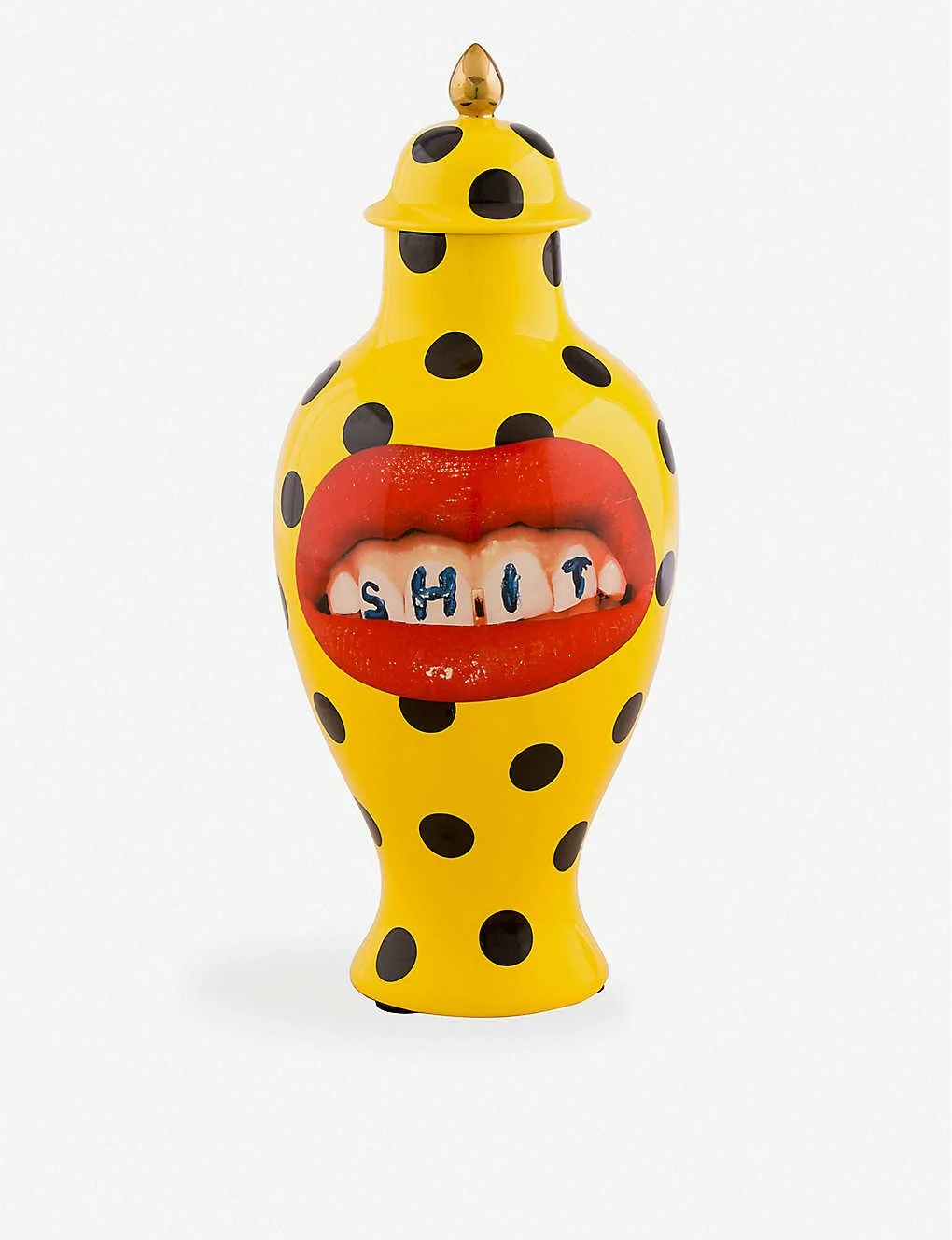 SELETTI – Seletti Wears Toiletpaper Sh*t Vase 46.5cm