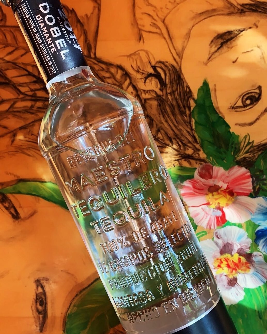 We are proud to present a very unique tequila for this Wednesday&rsquo;s tasting, Maestro Dobel Tequila.
🌸
Dobel is a deliciously smooth blend of reposado, añejo, and extra añejo tequilas. It is aged for 1, 2, and 3 years in European white oak bar