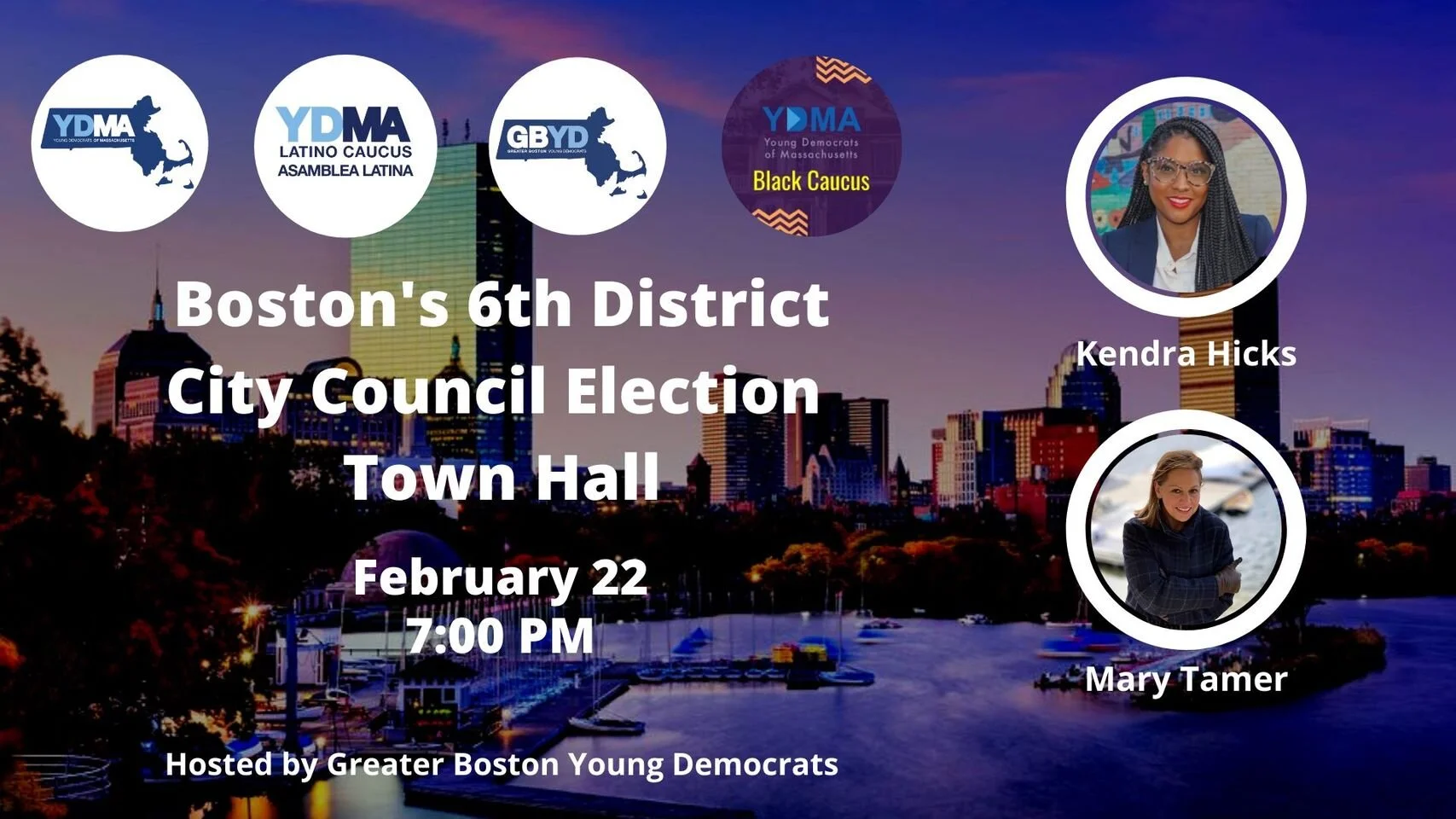Boston's 6th District City Council Election GBYD Town Hall