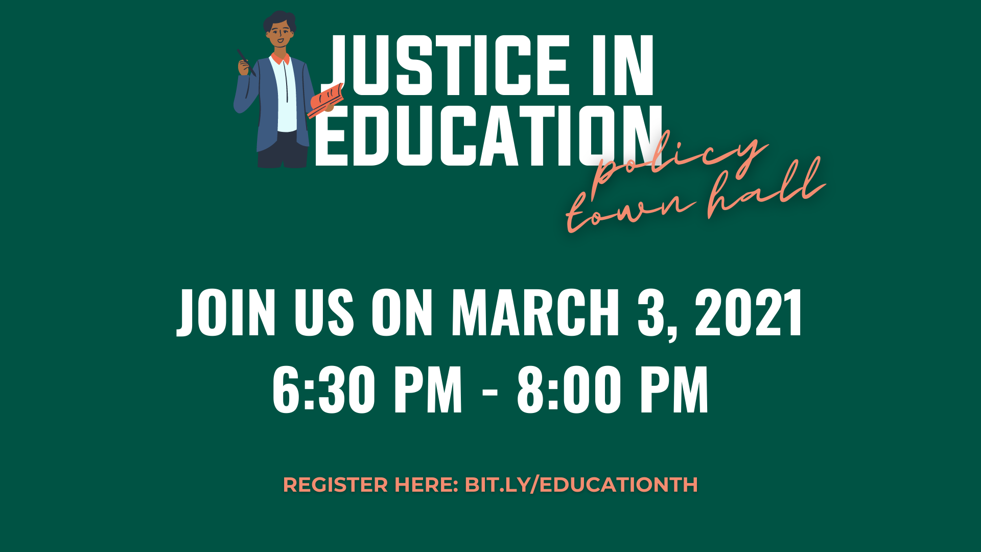 Education Justice Policy Town Hall