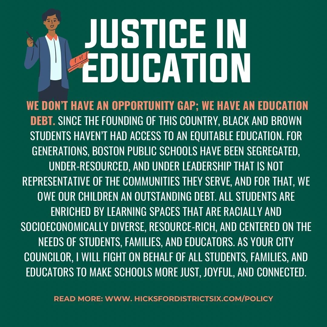 It&rsquo;s here! The first expansion of our policy platform, 36 policy initiatives for a more equitable Boston. 

In November, we embarked on a four-month process to finalize our first round of policy initiatives. We&rsquo;ve had half a dozen policy 