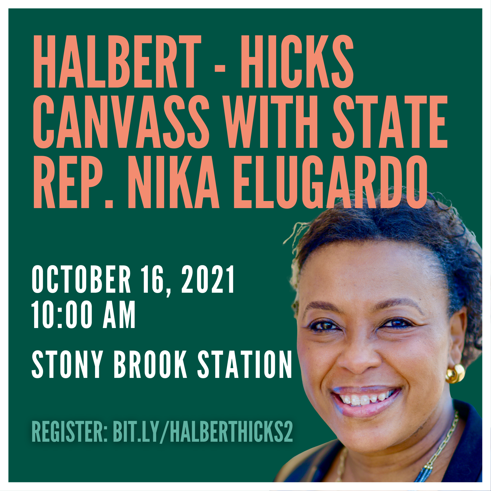 Joint Canvass with Dave Halbert and Rep. Nika Elugardo!