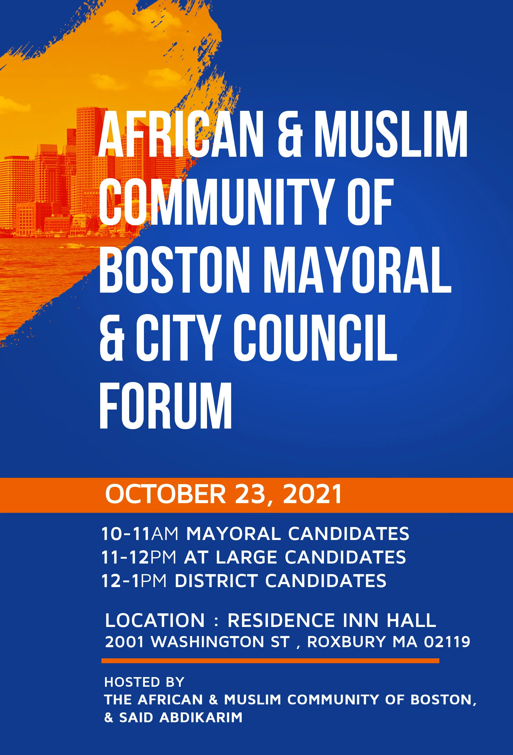 African and Muslim City Council Forum