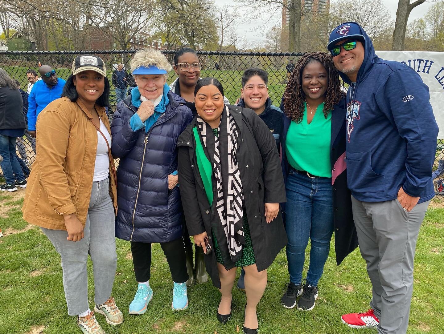 Thank you to the #JamaicaPlain Regan Youth League for inviting me to throw out the first pitch and kick off the season! It was such a joy getting to know and walk alongside some of the players and their families in the festivities this weekend. This 