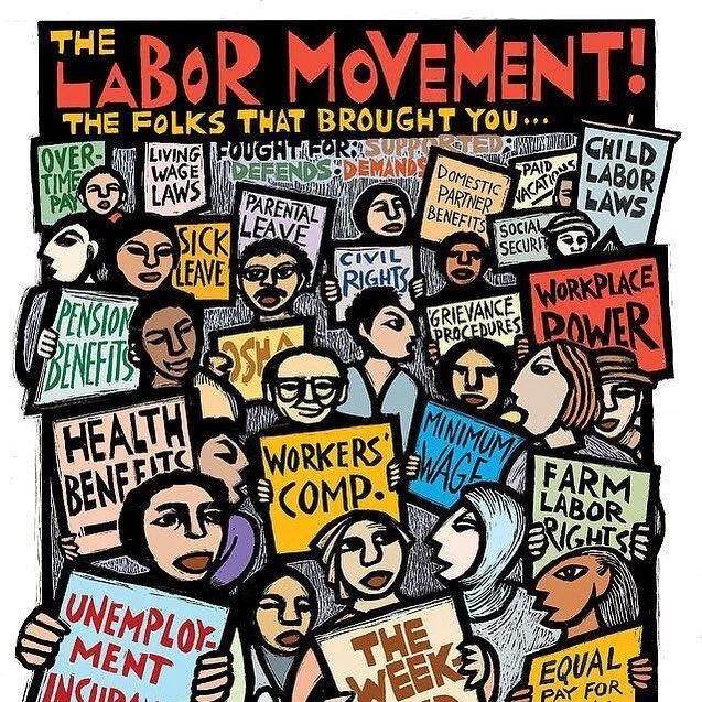 This #InternationalWorkersDay, let us remember the revolutionary fighting spirit of all working-class people.

Everything we have and all we have yet to win is because of the worker.

Solidarity! Today and every day! ✊🏾

Artwork by Ricardo Levins Mo