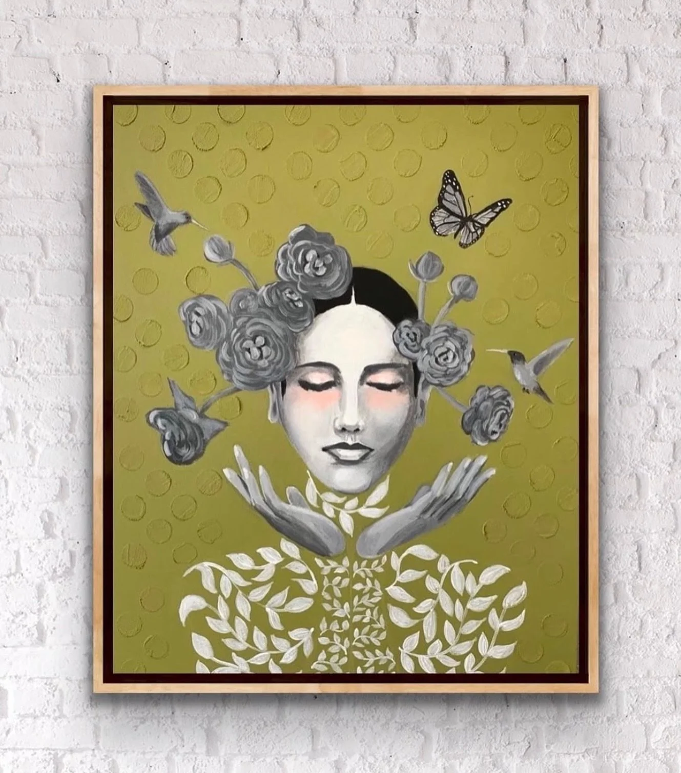 One of my favorite commissions I&rsquo;ve ever created. It was for my dear friend and soccer legend @juliefoudy who inspired me to make something magical. I love to empower women and explore their connection to nature.

#deannewilliamson #deannewilli