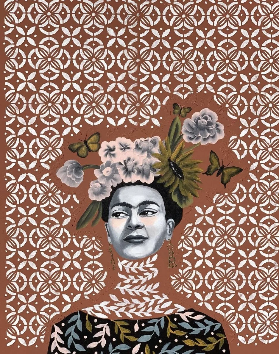 "We Can Endure" 40"x30" mixed media on canvas (public collection)