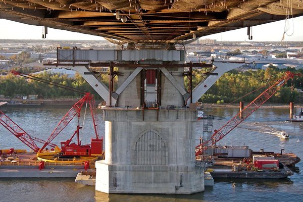 Huey P. Long Bridge Widening - Substructure