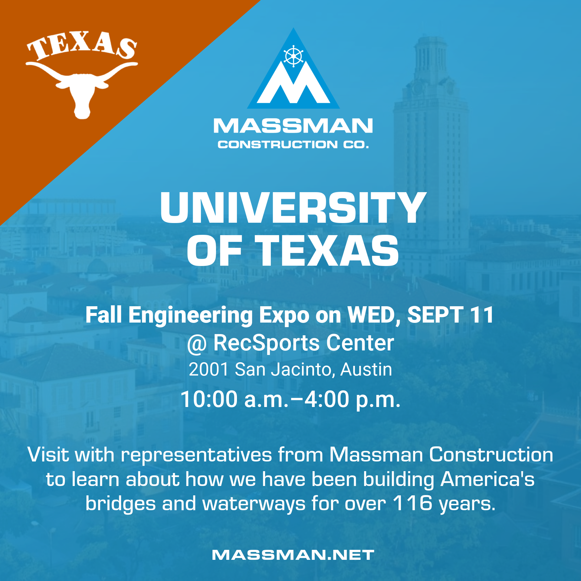 UNIVERSITY OF TEXAS CAREER FAIR