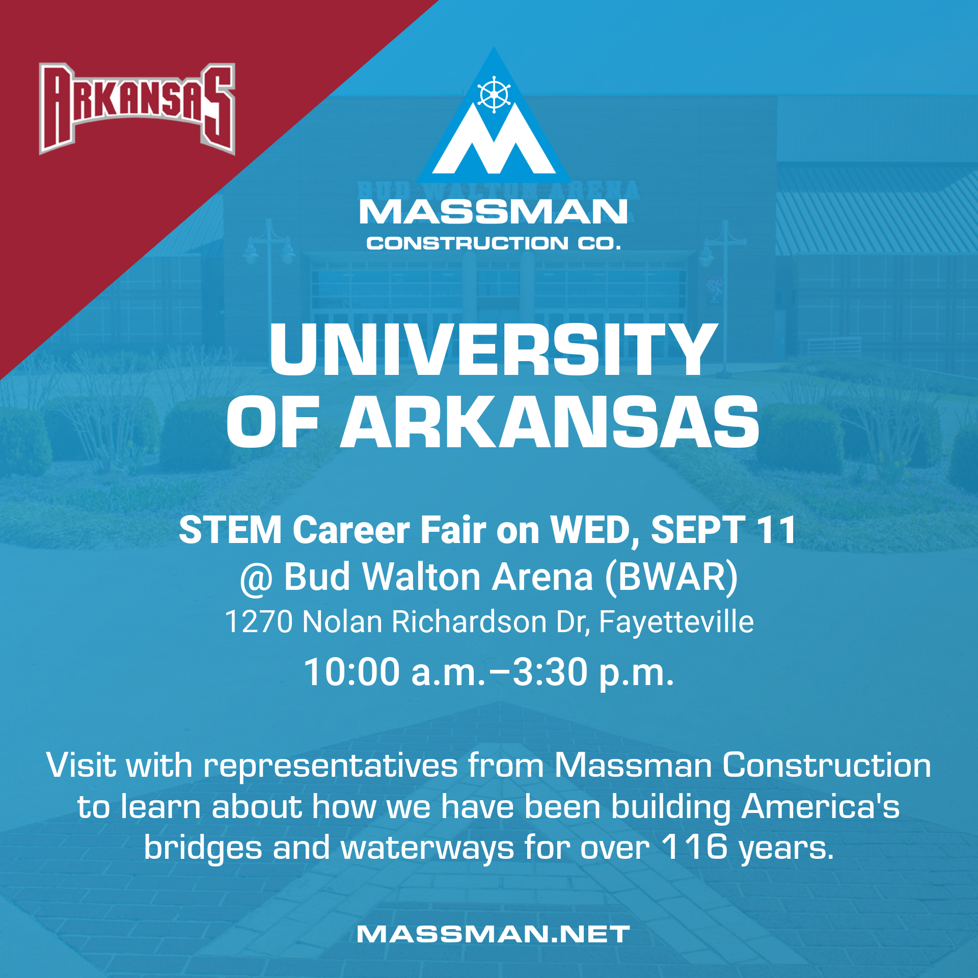 UNIVERSITY OF ARKANSAS STEM CAREER FAIR