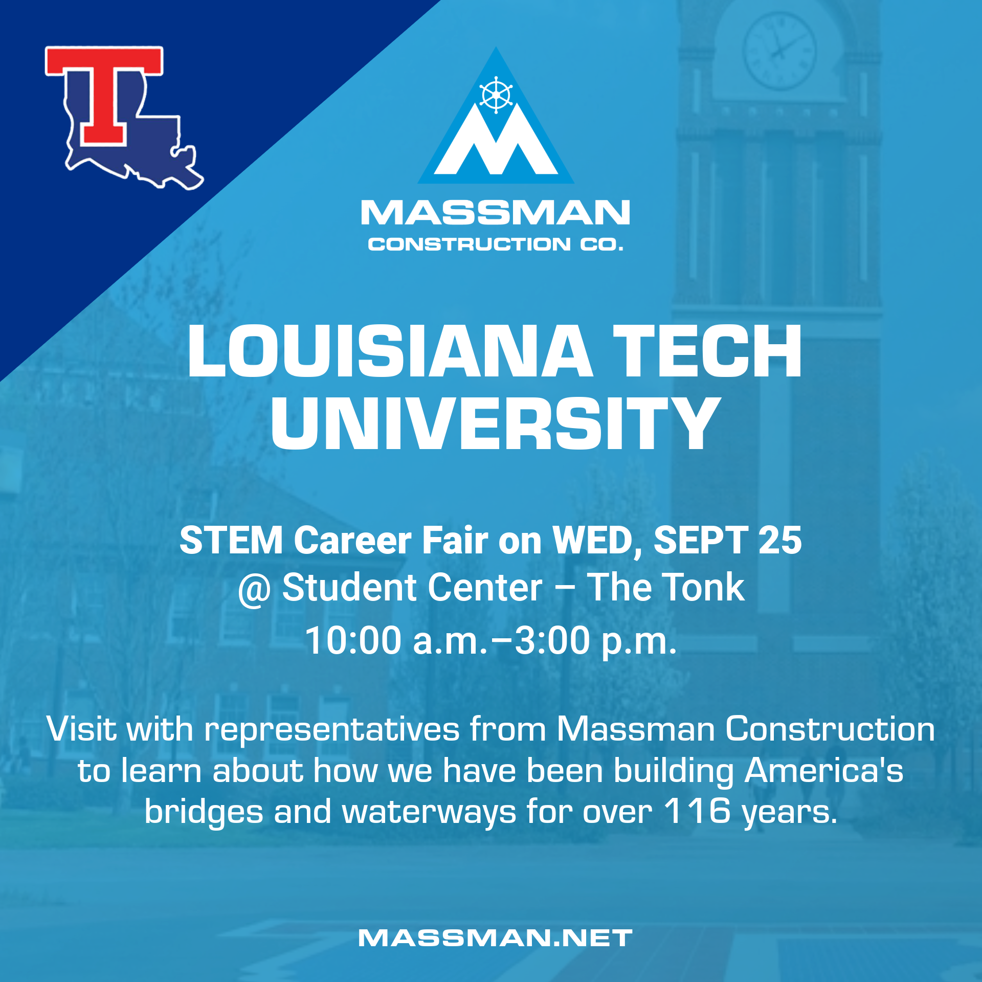 LOUISIANA TECH STEM CAREER FAIR