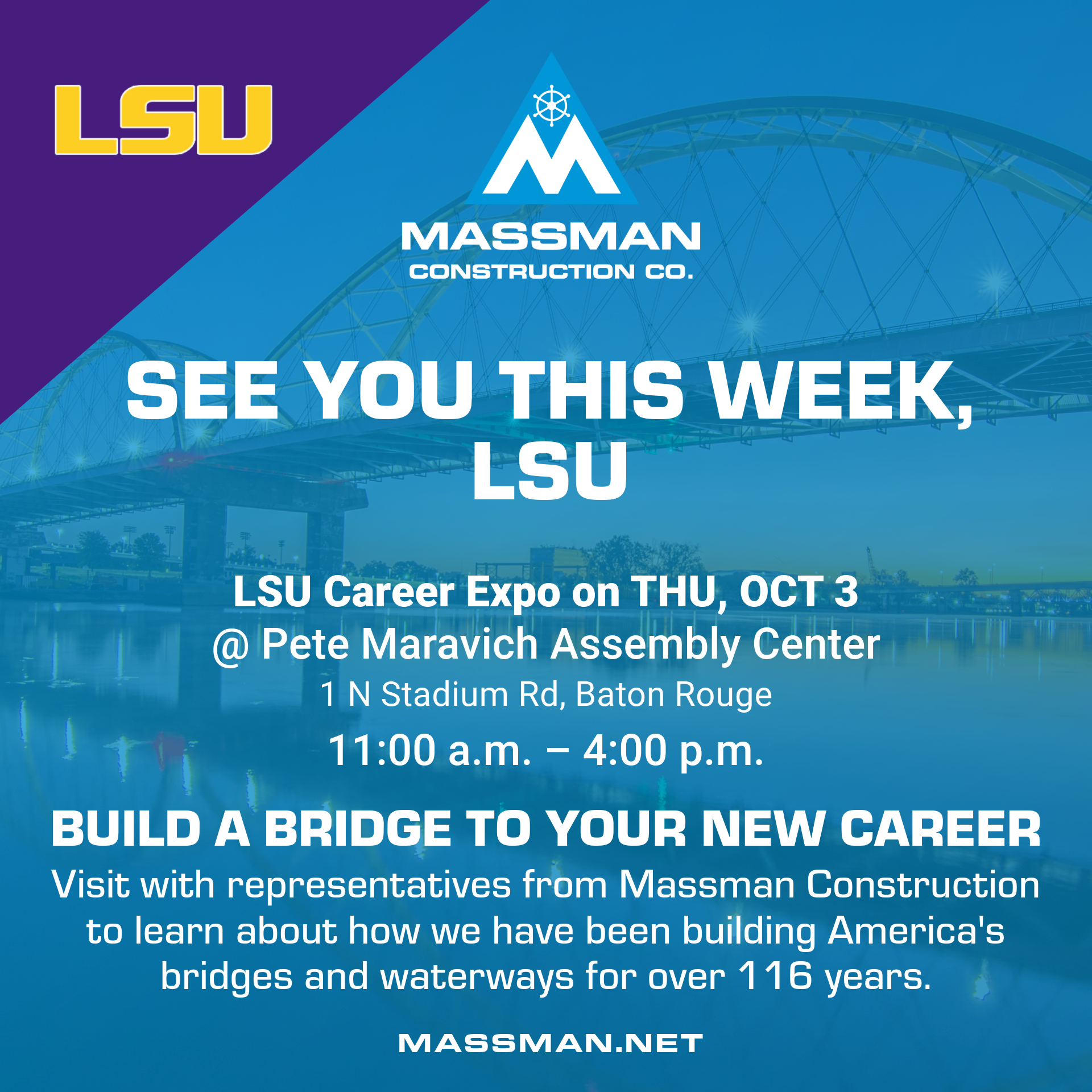 LOUISIANA STATE UNIVERSITY CAREER EXPO