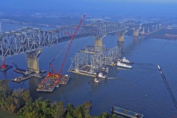 Huey P. Long Bridge Widening Superstructure