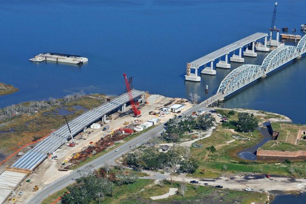 Rigolets Pass Bridge