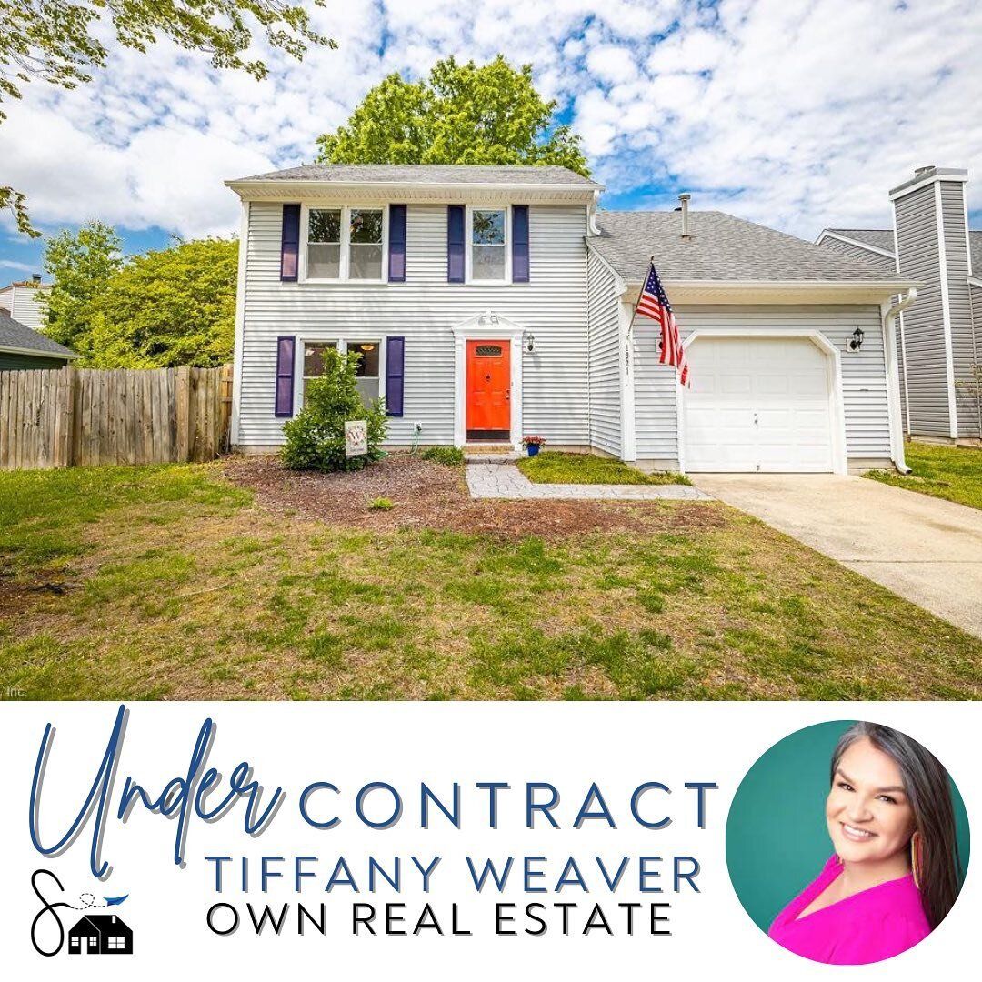 Our agents are out pounding the pavement with their Clients 🏃🏻&zwj;♀️and ratifying offers 📑 right and left &mdash; all across #HamptonRoads!  These are just a few that we have assisted with lately:
&bull;
📍 @mrsweaver2016 with @own_re secured a r
