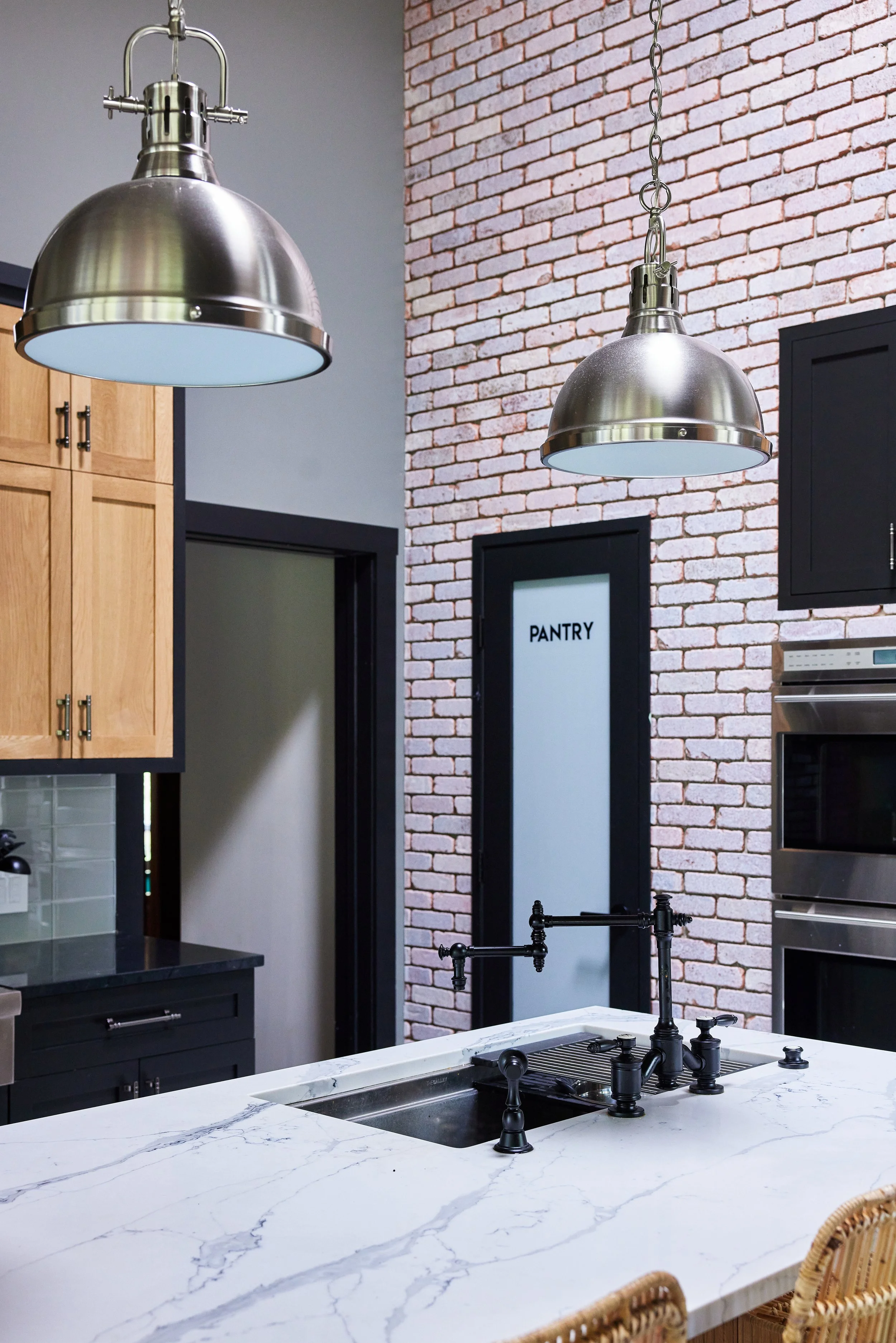 Chris ODell's House Kitchen Pendant Lights Pantry.jpg