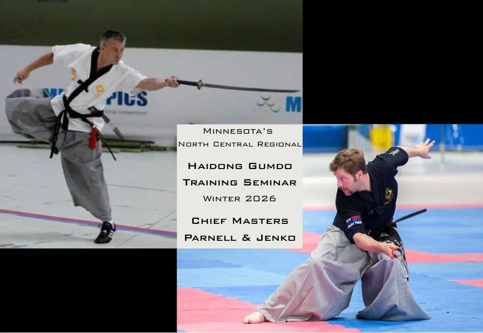 Winter Seminar with Master Parnell and Master Jenko