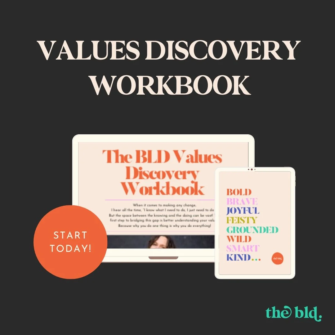 Values Discovery Workbook | Discover Values & Take Action Today — The BLD