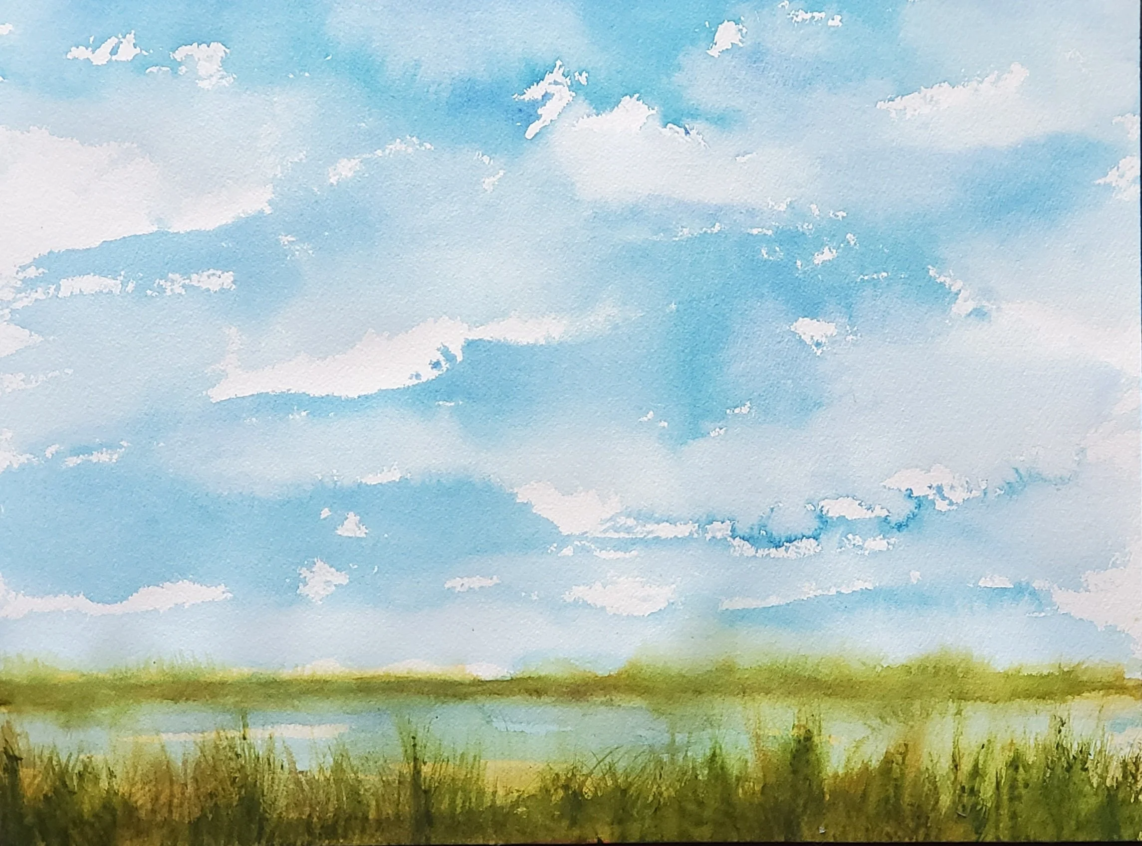 Spring 12: x 16" watercolor on paper