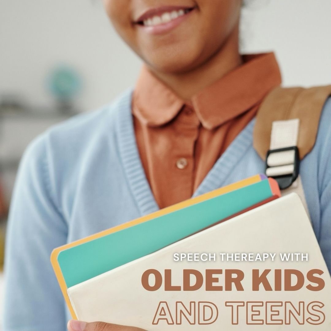 Speech therapy doesn&rsquo;t stop in early childhood. 

As academic and organizational demands increase, many students need support with language, writing, and executive functioning - even if speech sounds are no longer a concern. 

If this sounds li