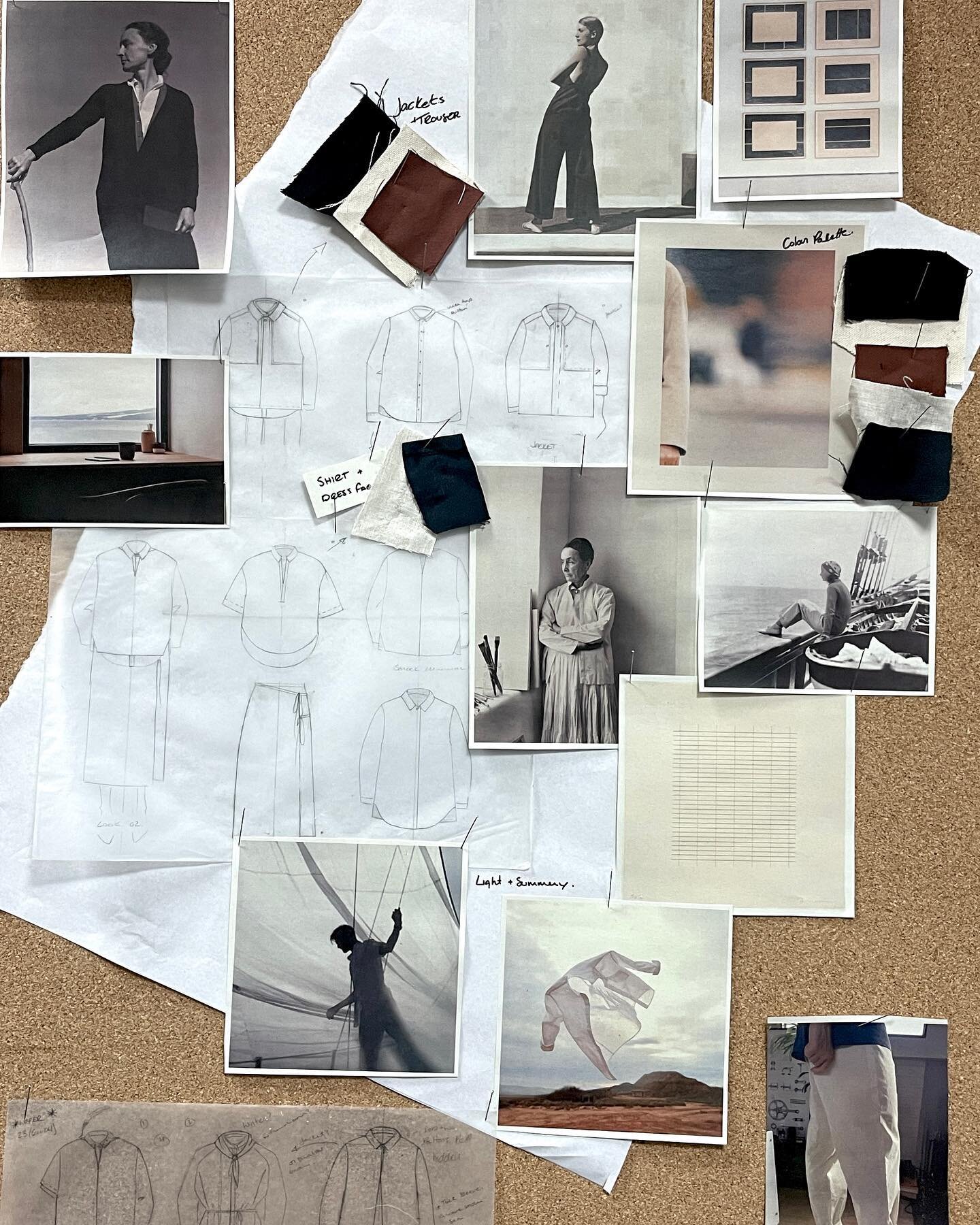 Collection 02 | Moodboard 

I lovely having a physical pinboard in the studio which evolves as the collection does. Here&rsquo;s a glimpse of our moodboard for Collection 02, featuring the different shapes, textures, colours and styles that have insp