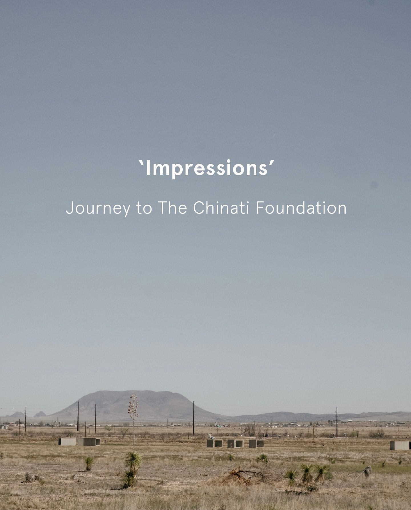 Introducing Impressions: A series exploring the spaces and places that inspire us most&mdash;where art, architecture, and design come together in powerful ways.

Our first feature last year took you to Insel Hombroich, Next, we travelled to the China