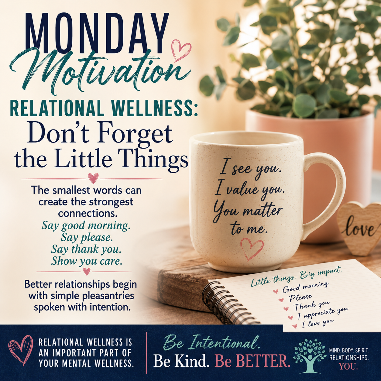 Motivation Monday | Relational Wellness