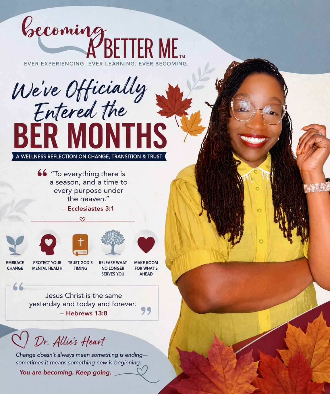 It’s Official: We Have Entered the “BER” Months🍂