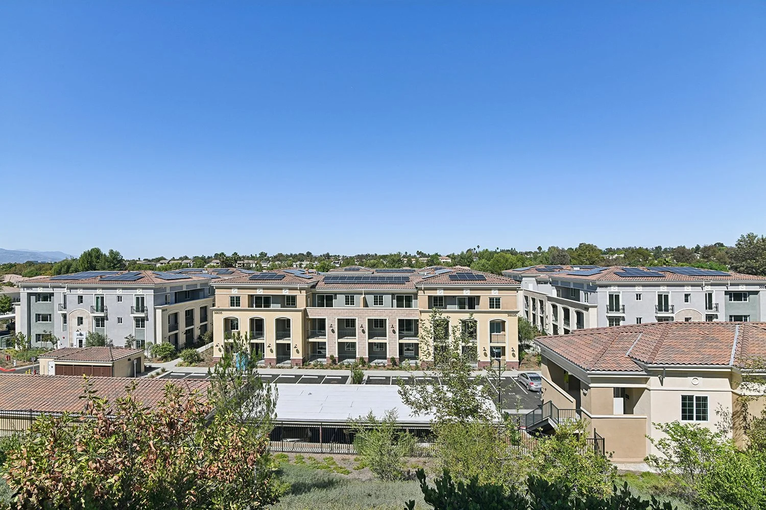 Breathtaking View of Rendezvous Phase II with beautiful architecture and sweeping views of the Temecula Valley