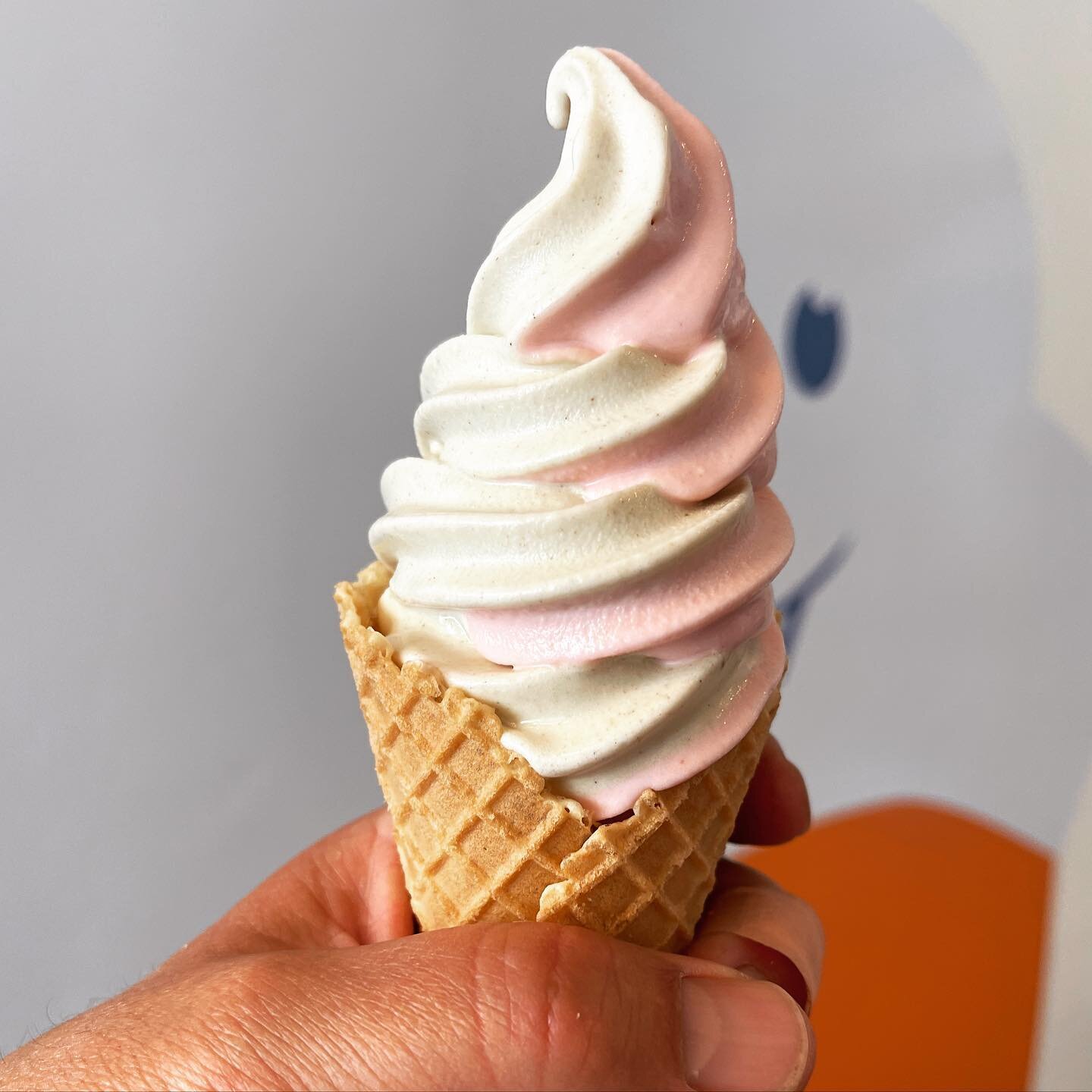 🔥Game Changer🔥 Introducing the homemade mini waffle cone. Shown here with our epic strawberry &amp; churro twist. When a full waffle cone is just too much, we&rsquo;ve got you. Half the size, twice the fun 🧇🍦😋

#icecream #dessert #sdfoodie #sdea