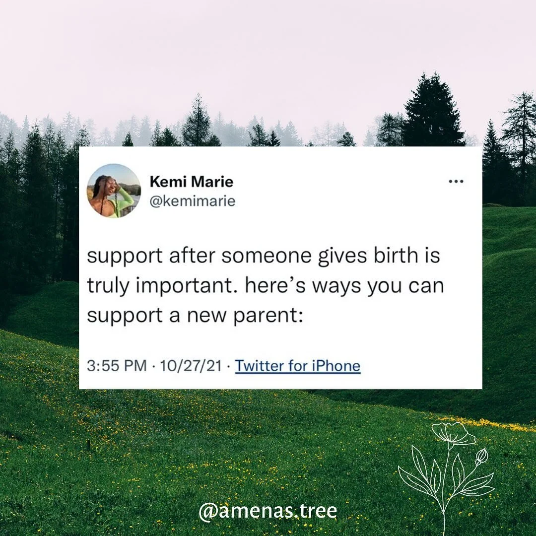 I read this thread by @itskemimarie on Twitter and I thought is was amazing information. 

There are so many things you can do to help make your friends transition into new parenthood a little easier. Gifting them food, time or just a listening ear c