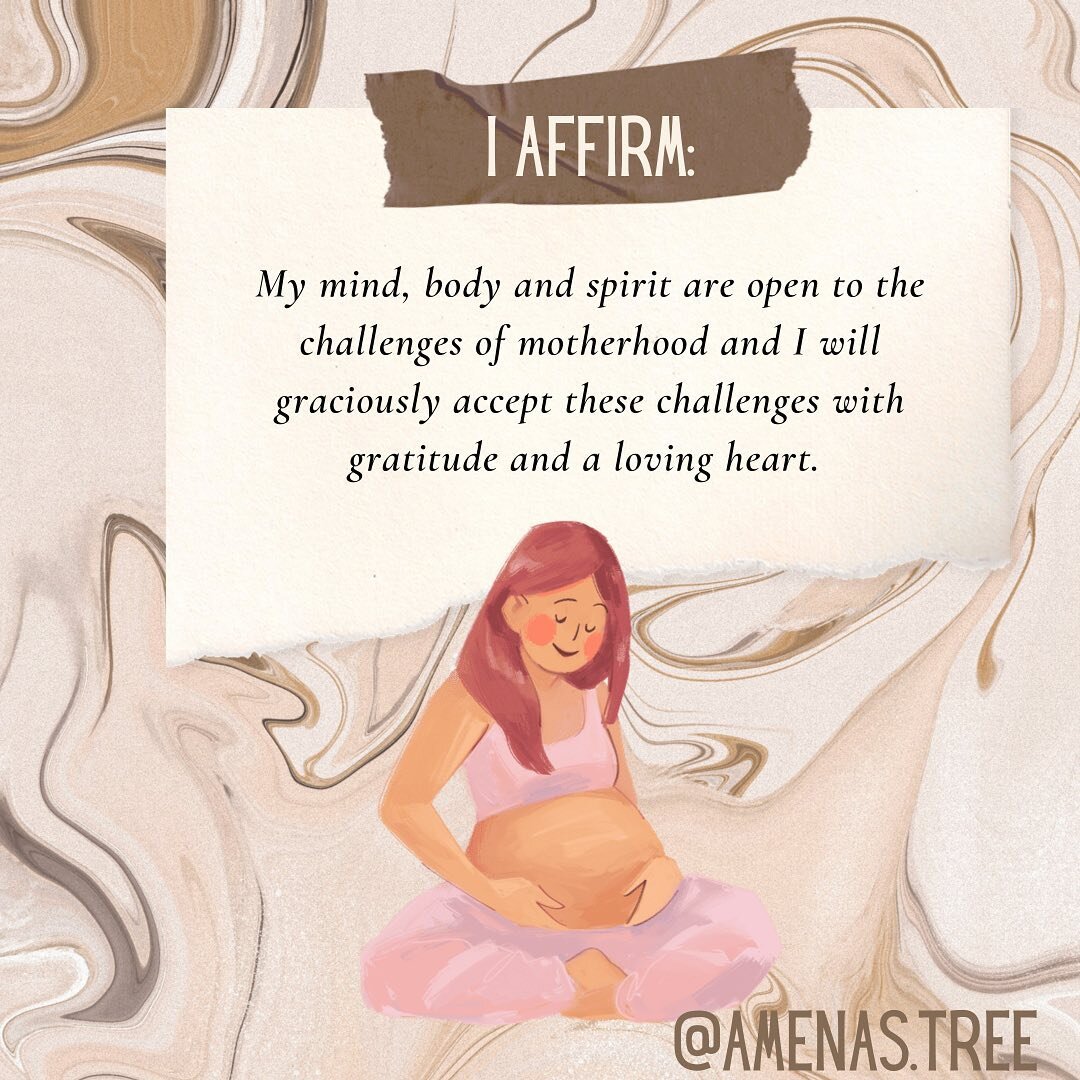 Embrace the challenges of motherhood. 🌟
.
.
.
.
.
.
.
#pregnancyaffirmations #pregnantandperfect #newmom #amenastree #iaffirm #doulasofig #placentaencapsulation #parenting #pregnant #babybump