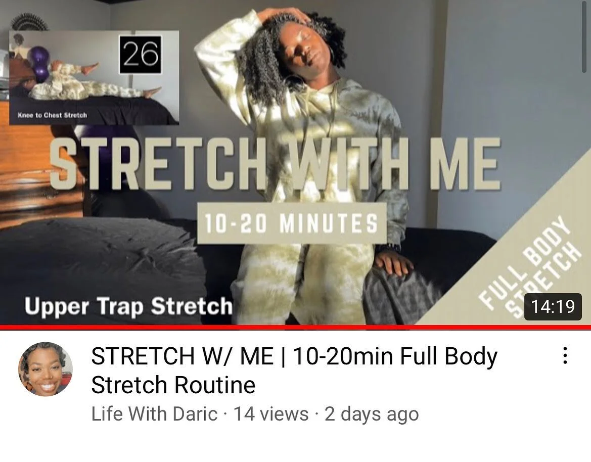 I can&rsquo;t stress enough how important staying active and intentional with body movement is. 🙆🏾&zwj;♀️

Stretching has SO many benefits including reducing body stiffness and pain, reducing risk of injury and enabling your muscles to work more ef