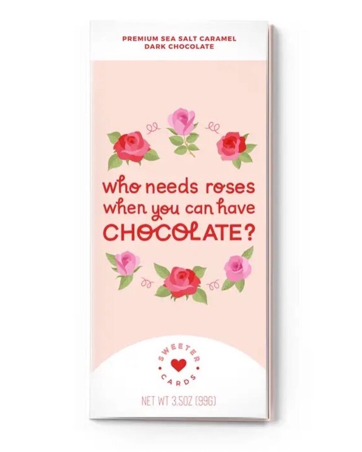 Galentine's Chocolate Bar and Card in One
