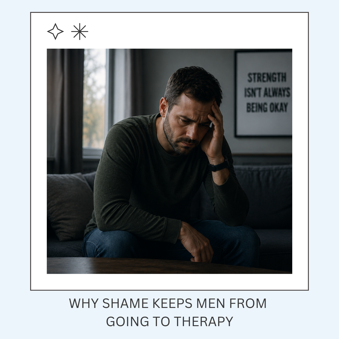 Why Shame Keeps Men from Going to Therapy