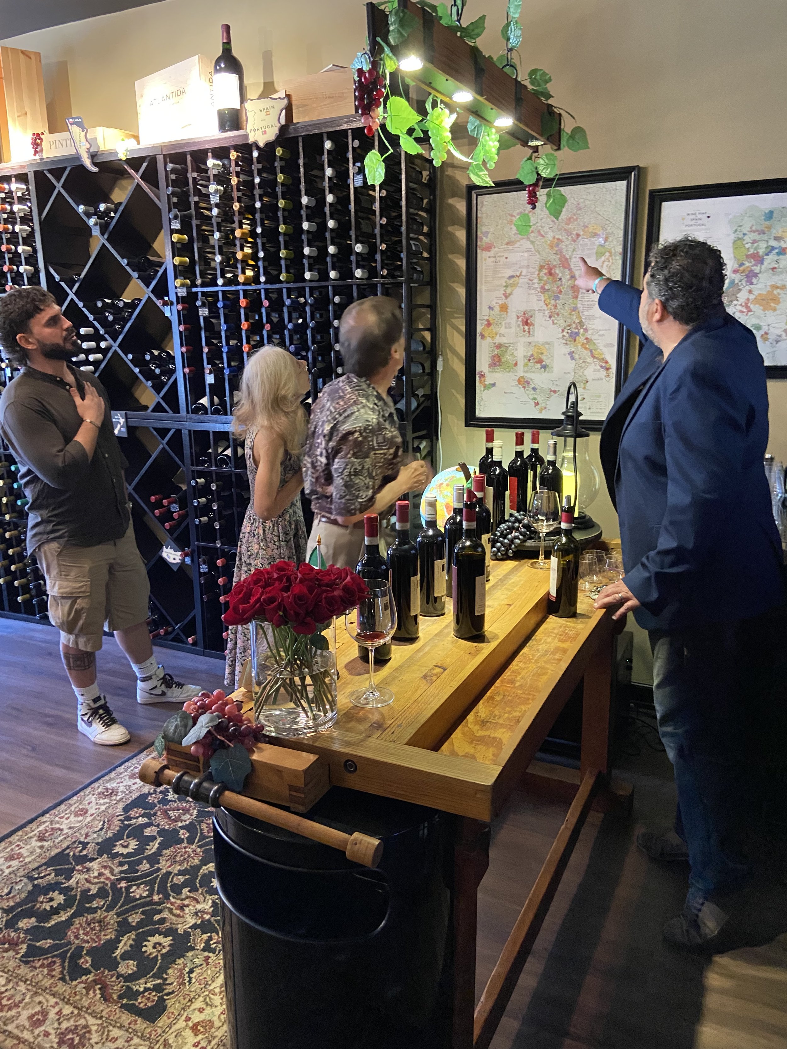 Beivuma Wines Tasting with Paolo Cerruti &amp; Alex Borgogno of the Cavalier Bartolome Winery in Castiglione Falletto, Piemonte, Italy!!