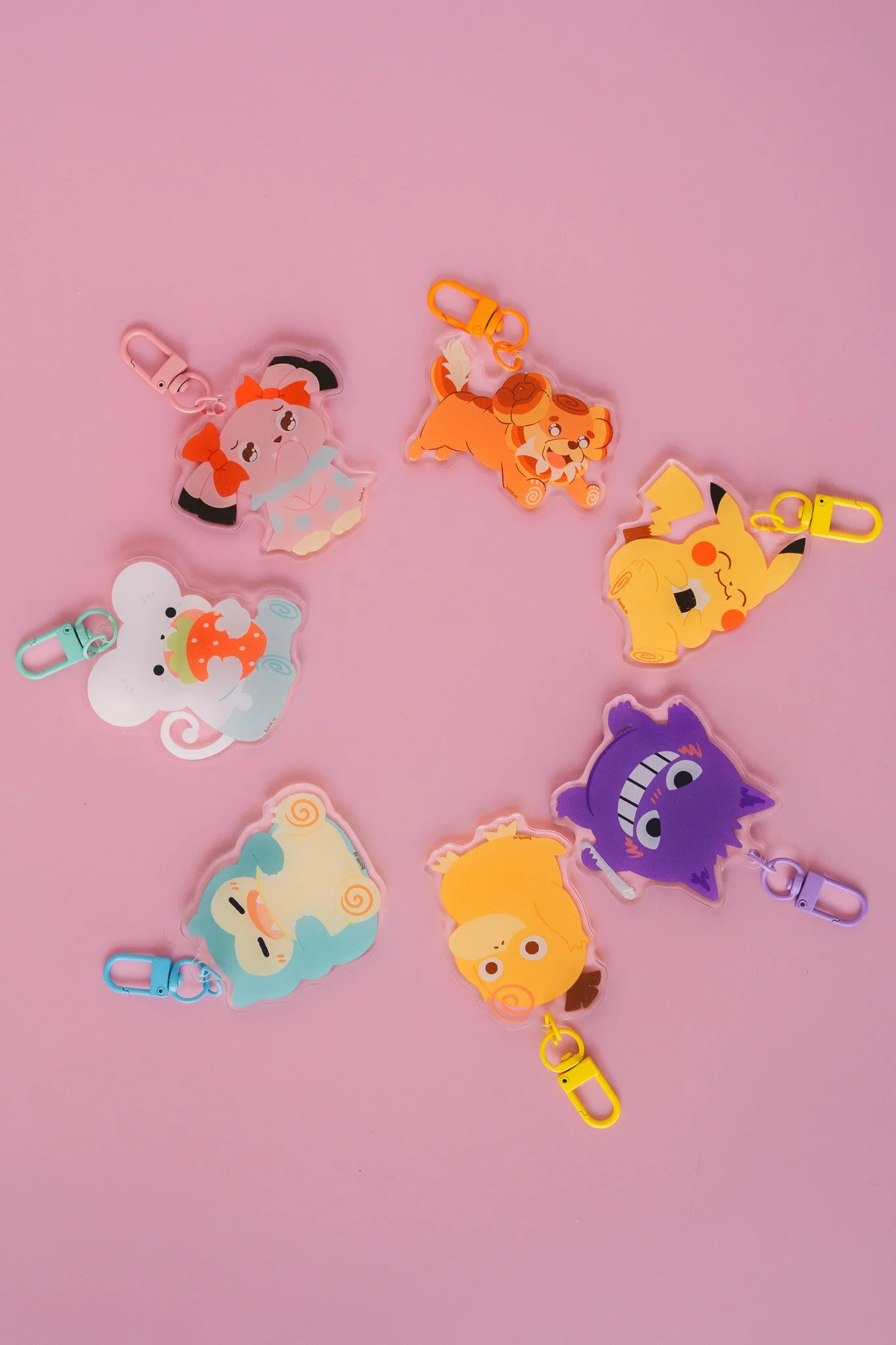 Pocket Pals Keychain (Normal Ver.) (7 Designs)