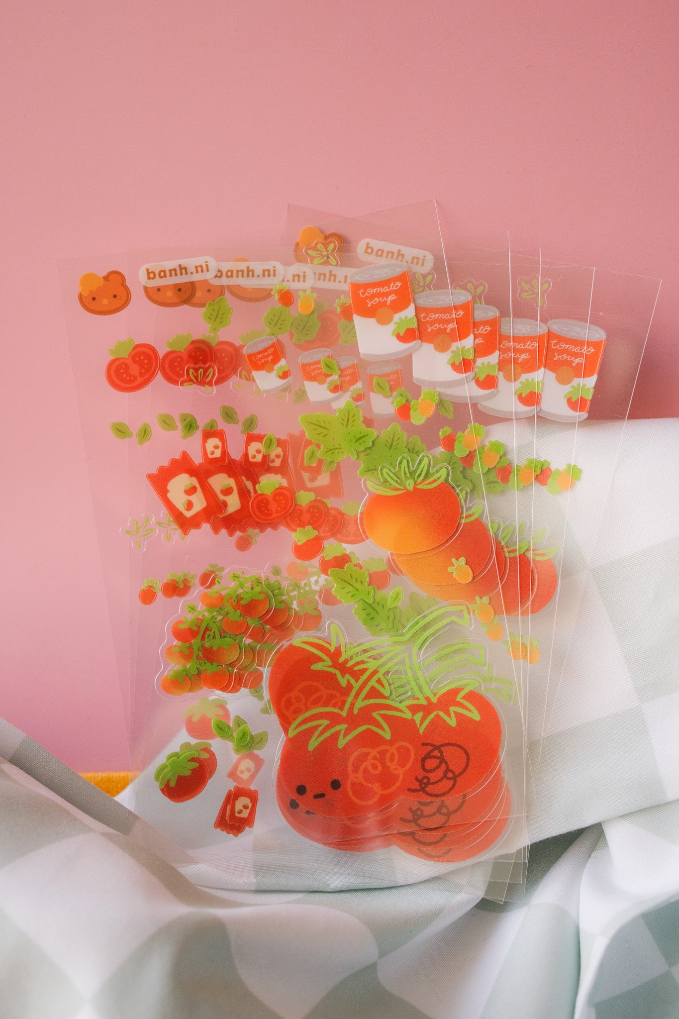Clear Sticker Sheet (4 Designs)