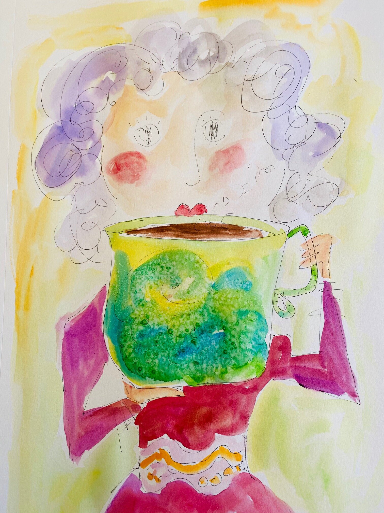 Everyone needs a tea buddy Coffee Mug for Sale by jill badonsky