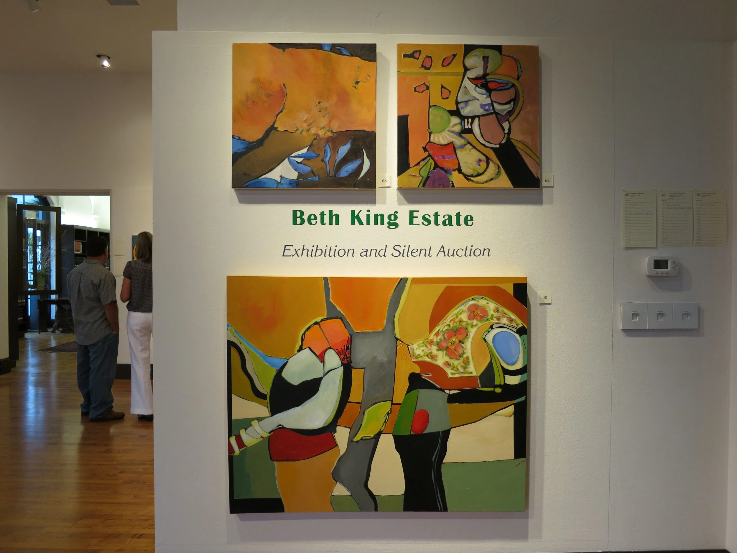 BETH KING ESTATE EXHIBITION AND SILENT AUCTION