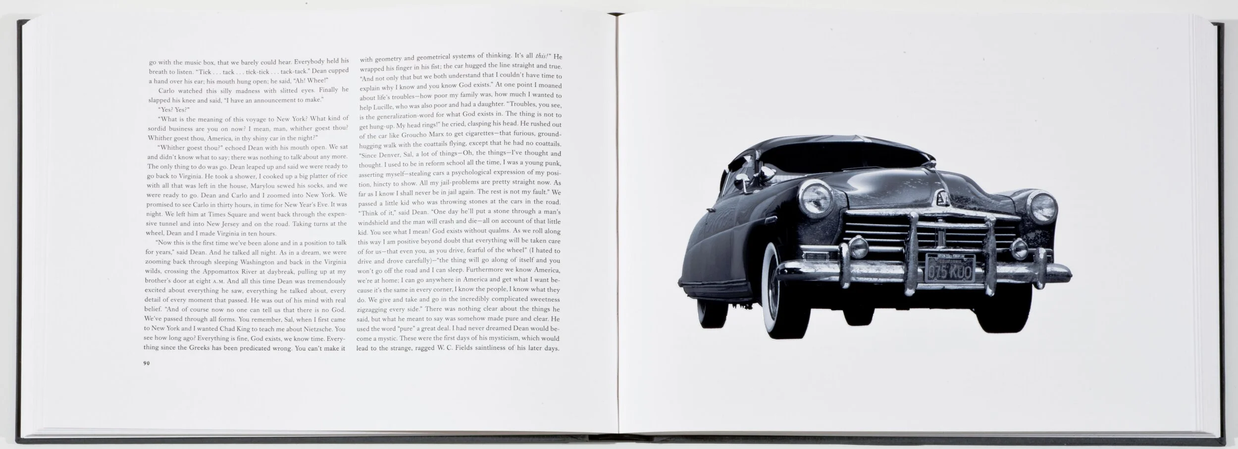 Ed Ruscha On the Road Poster ジャック・ケルアック