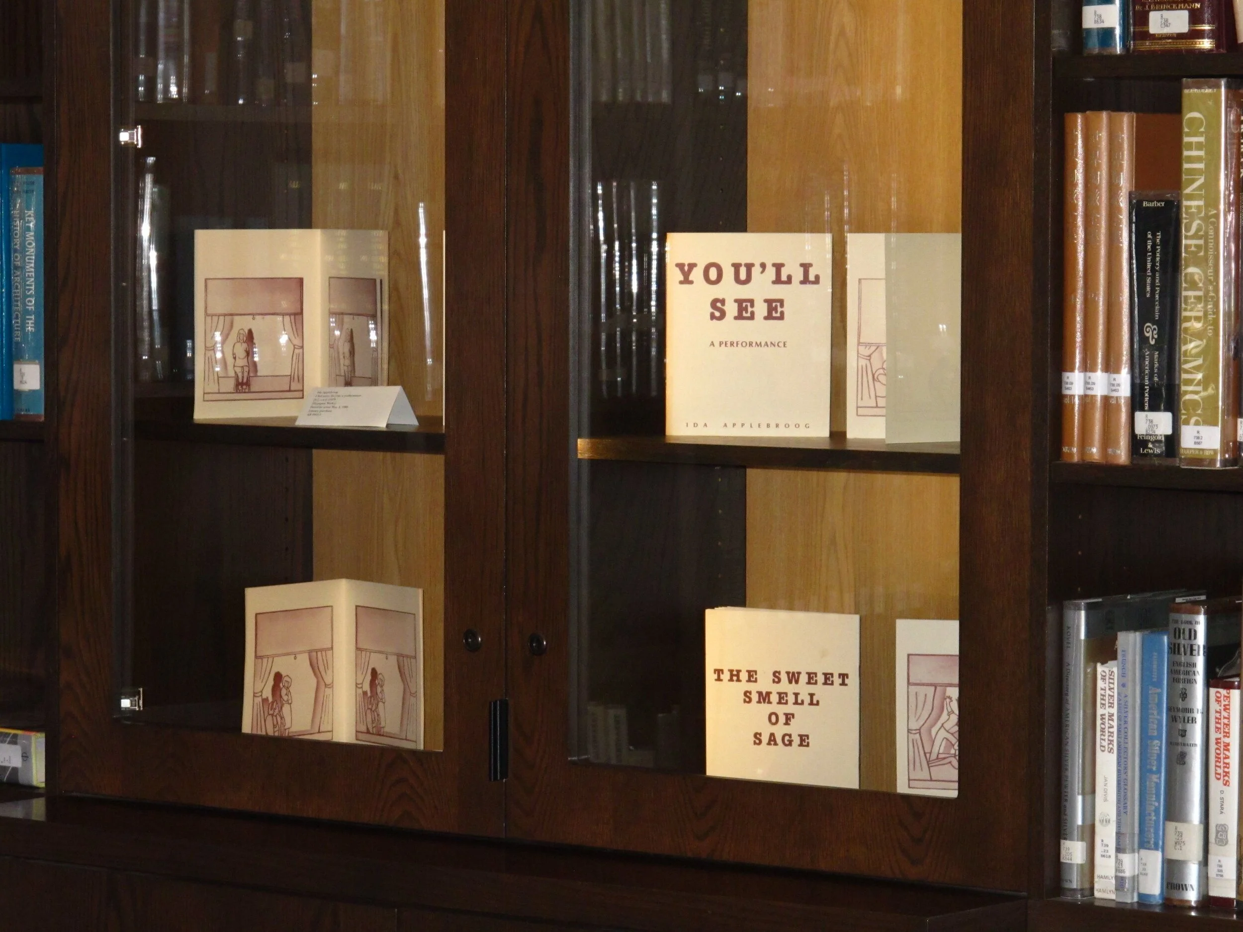 SELECTIONS FROM THE ATHENAEUM’S ARTISTS’ BOOK COLLECTION: Silhouettes &amp; Graphic Space