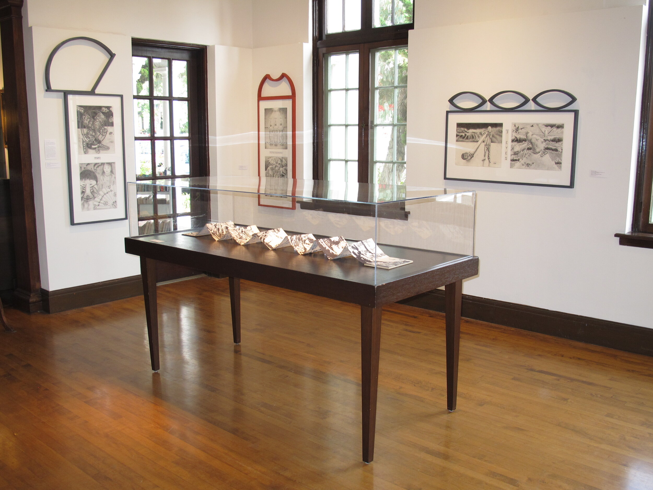 2013 SAN DIEGO ART PRIZE RECIPIENTS: James Hubbell, with Brennan Hubbell &amp; Larry and Debby Kline, with James Enos