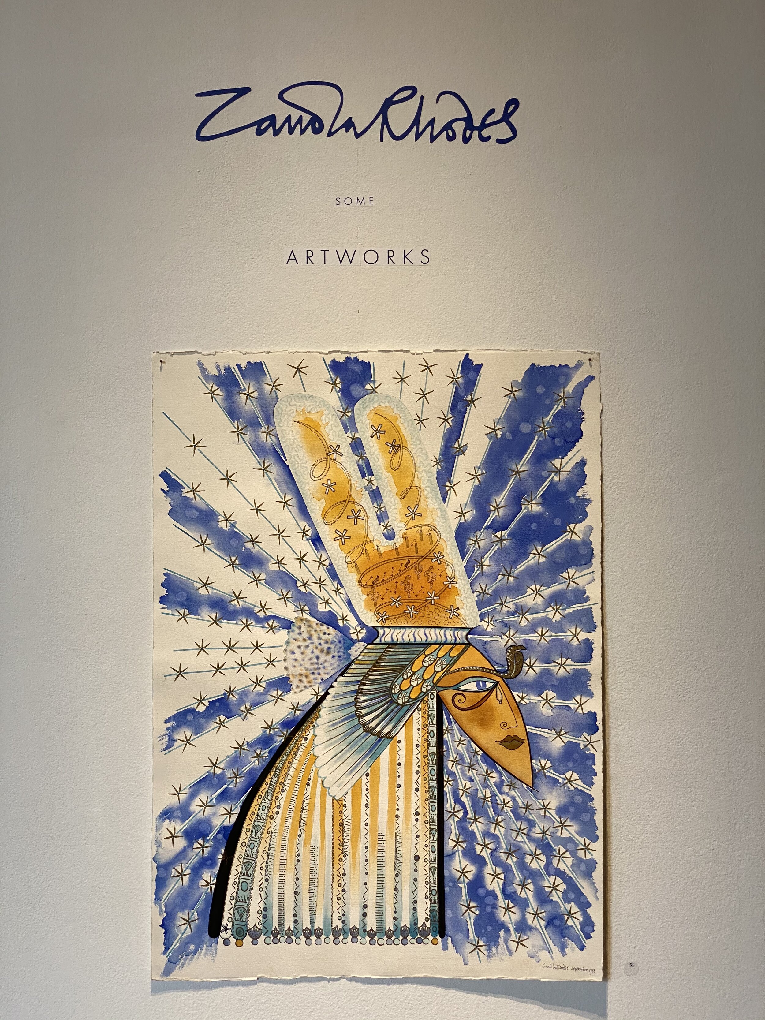 ZANDRA RHODES: Some Artworks — Athenaeum Music & Arts Library