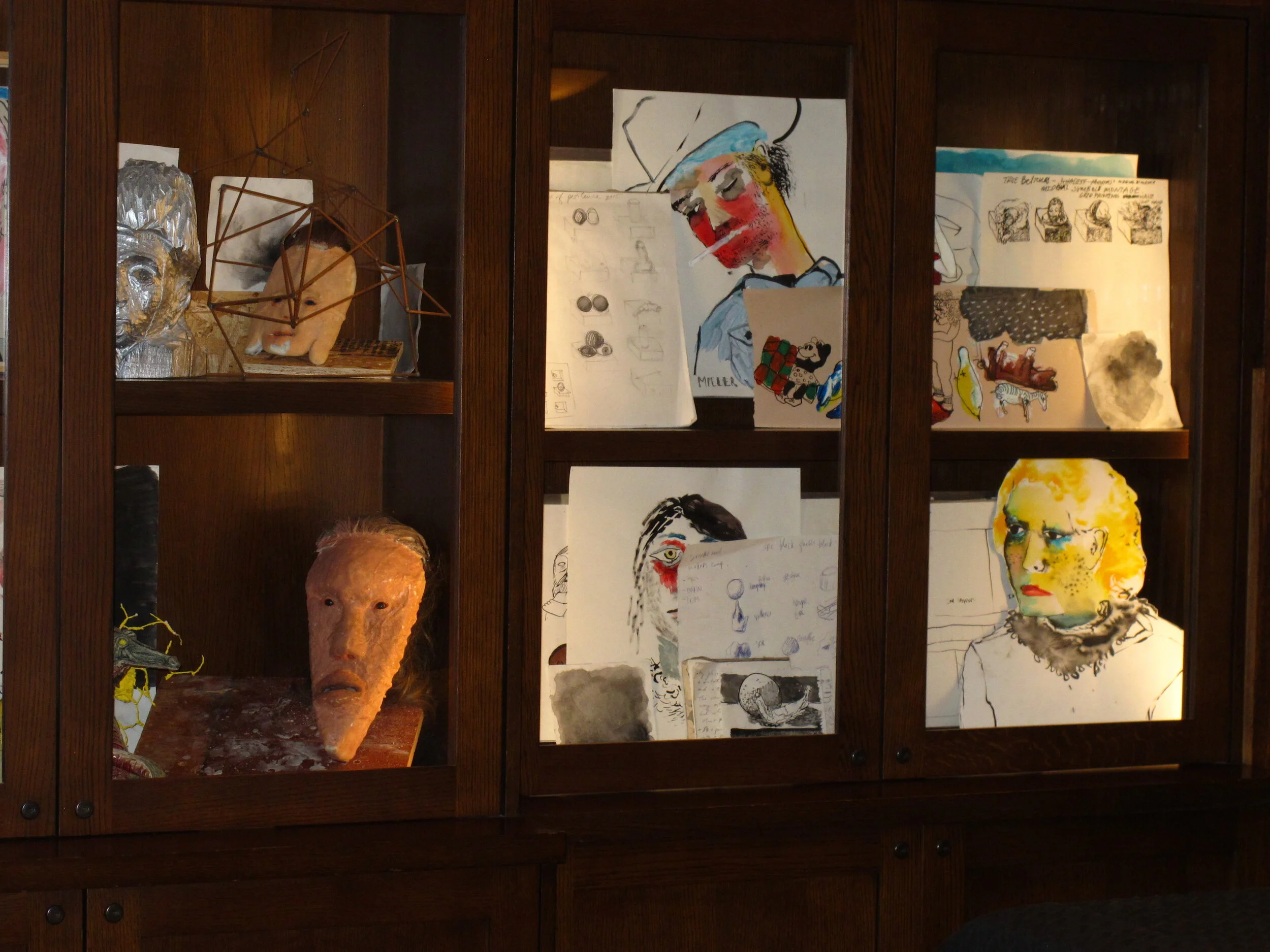 Process: Sketches &amp; Small Works Curated by Alex Jen