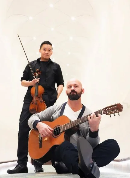 Laevitas (Kenneth Liao, violin &amp; Drew Butcher, guitar) | Free Mini-Concert